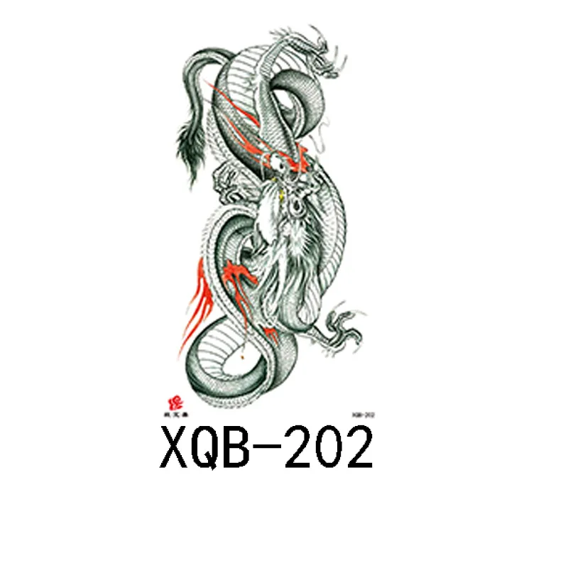 Водостойкая тату-наклейка на всю руку маленькая пол руки с рисунком цветка