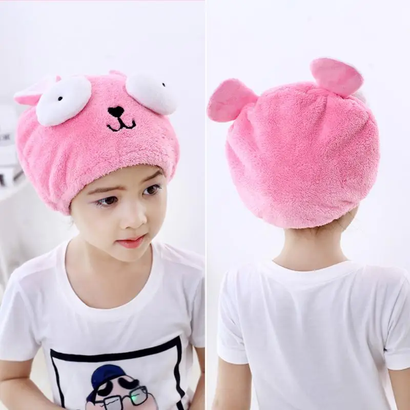 

1pc Quick Drying Microfiber Shower Cap Hair Fast Drying Dryer Towel Bath Hat Dry Hair Cap Quick Drying Soft Turban Dryer Bonnet