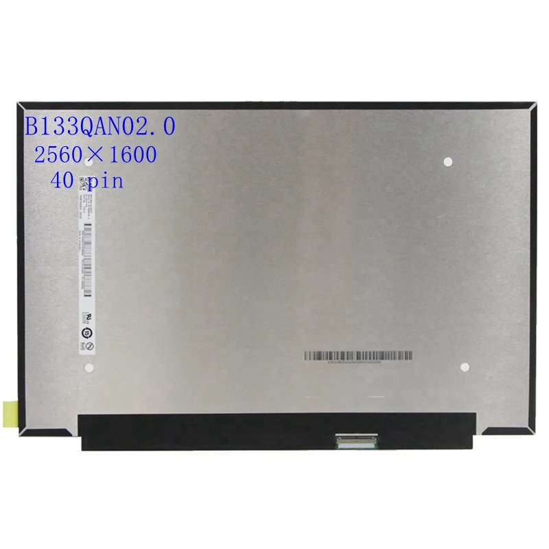 ЖК-экран для Lenovo ideapad Yoga Slim 7 Carbon 13ITL5 82EV 13 3 дюйма B133QAN02.0 Светодиодная панель IPS Matrix 40