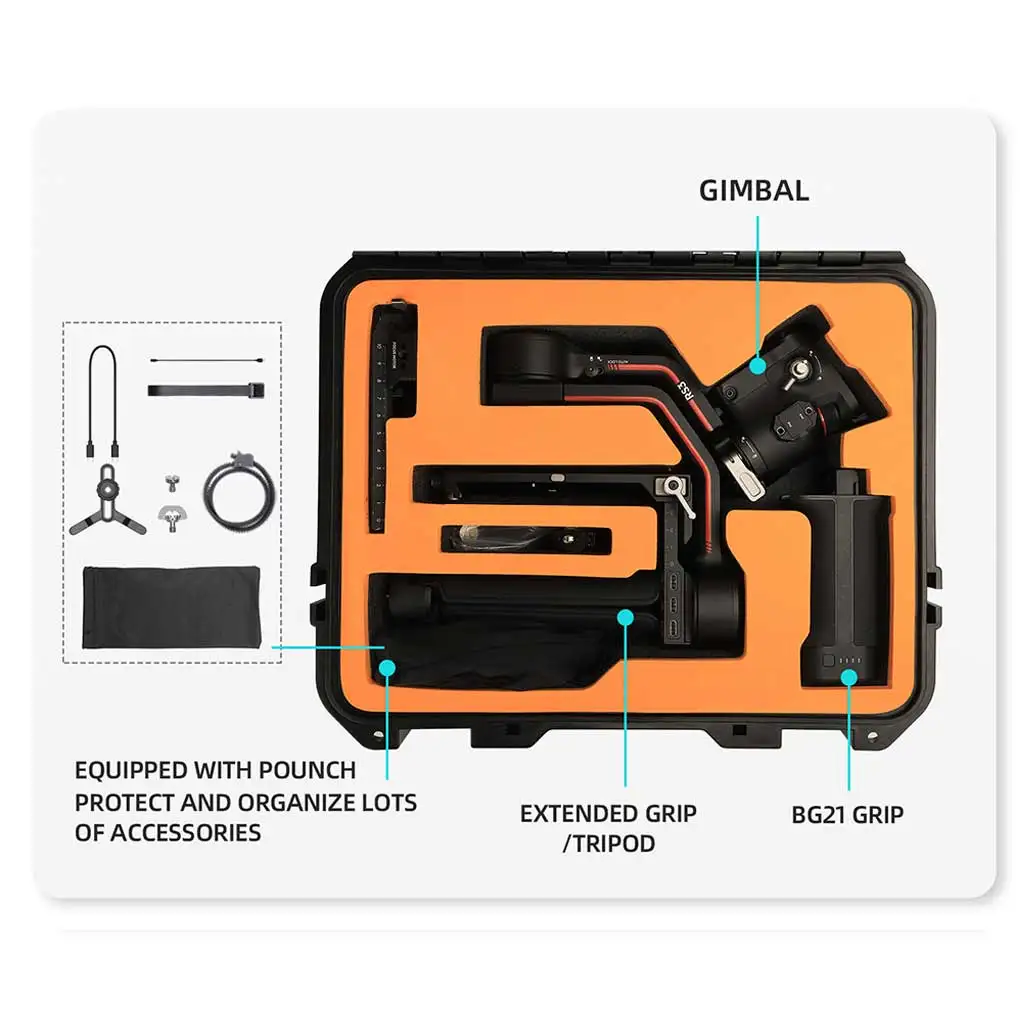 

Waterproof Stabilizer Storage Box Shockproof Impact Proof Carrying Case