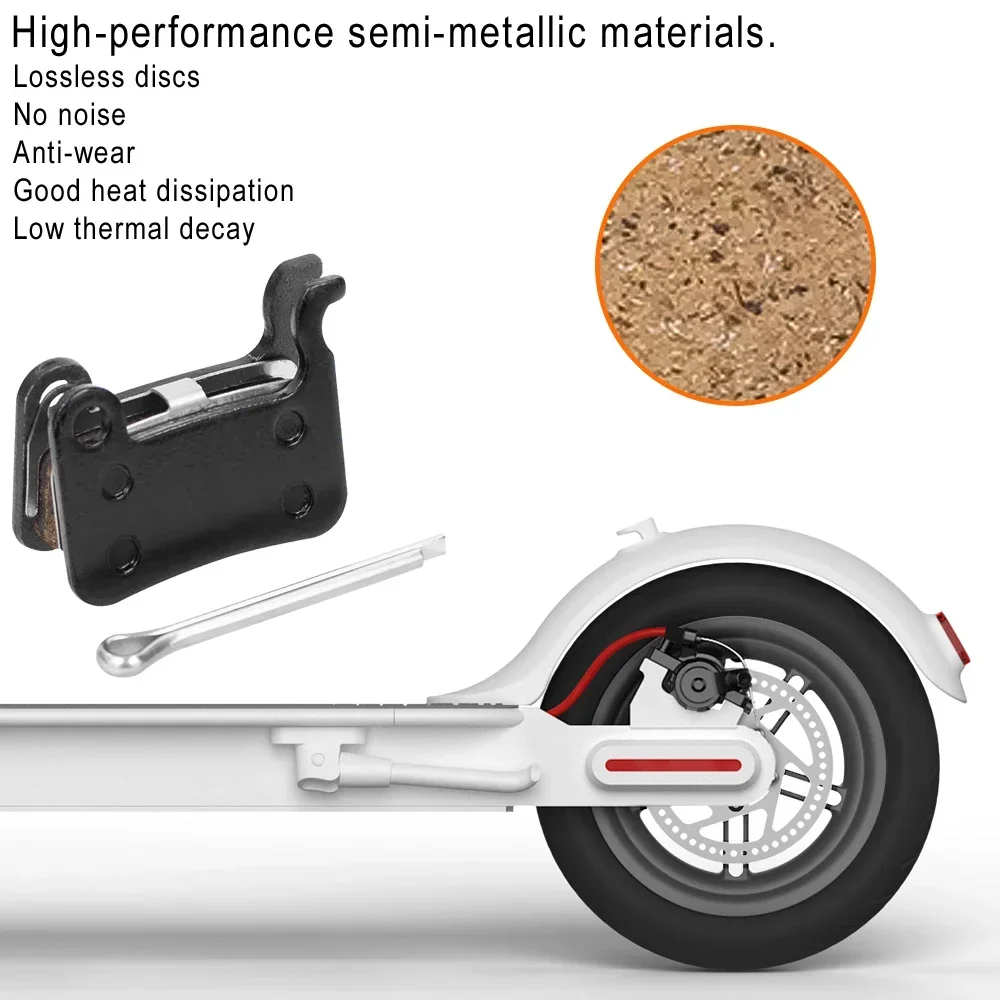 Гидравлические дисковые Тормозные колодки ZOOM XTECH HB100 для горного велосипеда Xiaomi