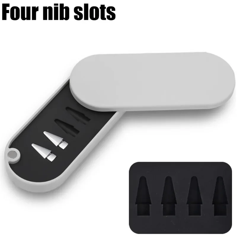 Магнитный защитный чехол для хранения карандашей Apple 4 наконечника органайзер