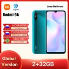 Смартфон Xiaomi Redmi 9A, экран Глобальная версия дюйма, 2 Гб ОЗУ, 32 Гб ПЗУ, Восьмиядерный процессор MediaTek Helio G25, 5000 мА  ч, 6,53 дюйма, камера 13 МП