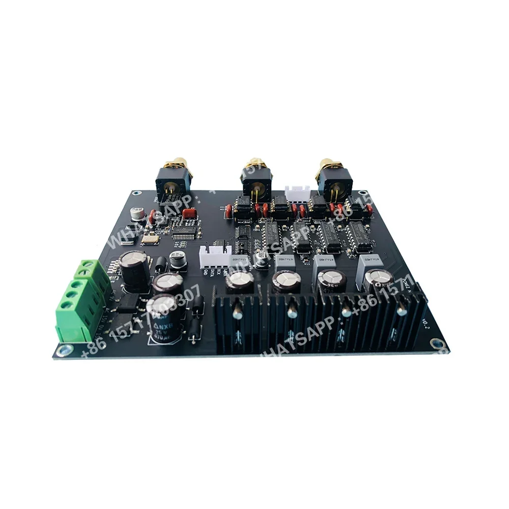 Фото Nvarcher R2R DAC PCM61, плата декодирования с четырьмя параллельными дифференциальными входами, в стиле Black Glue №1
