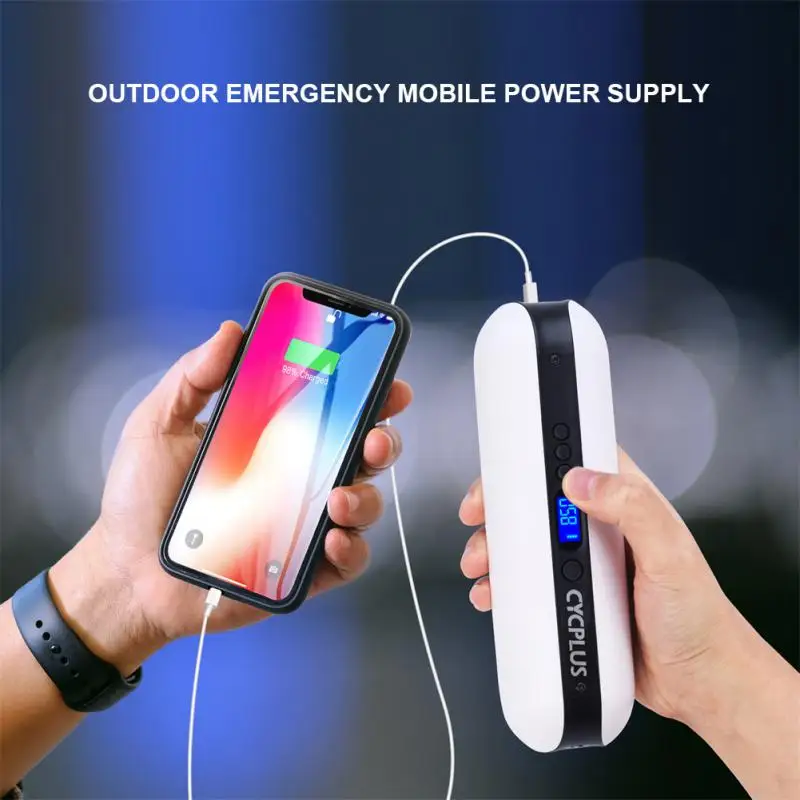 

Bicycle Pump Mini High Capacity Portable Wireless Quick Automatic Inflation Electric Pump Rechargeable Battery Multifunctional