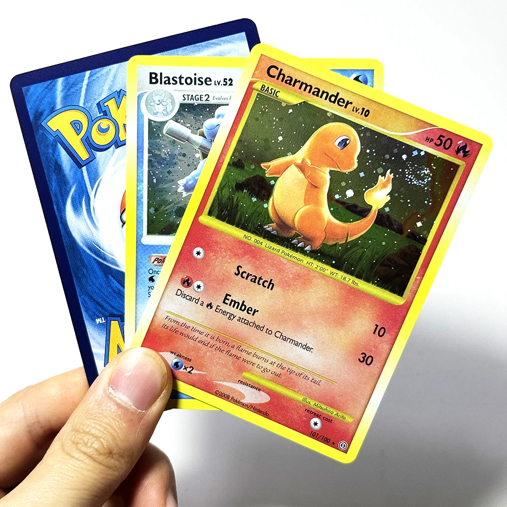 Фото Коллекционные карты PKM Foil Proxy PTCG DIY Blastoise # 2 Чармандера # 101 Генгарв LV.X, Гиратинау LV.X, Лукарио/Райкуаза C LV.X, Регигигас LV.X №5