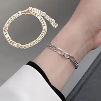 1pc retro bracelets alloy tank pattern couple bracelet bracelet simple bracelets female bracelet