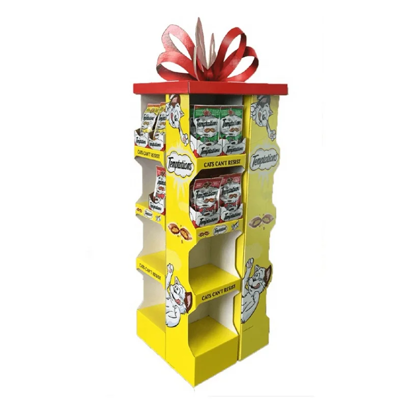 

Торговая выставка, розничные магазины, POP картонные полки еда, конфеты, говядина, мерцающая, яркая, напольная витрина