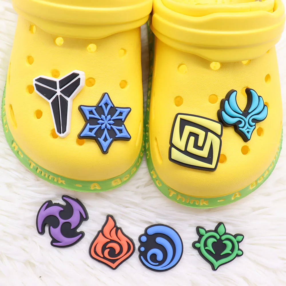 

1 шт. аксессуары для обуви из ПВХ, специальные символы, украшения для сада обуви, подходят для Croc Jibz, очаровательные праздничные подарки для м...