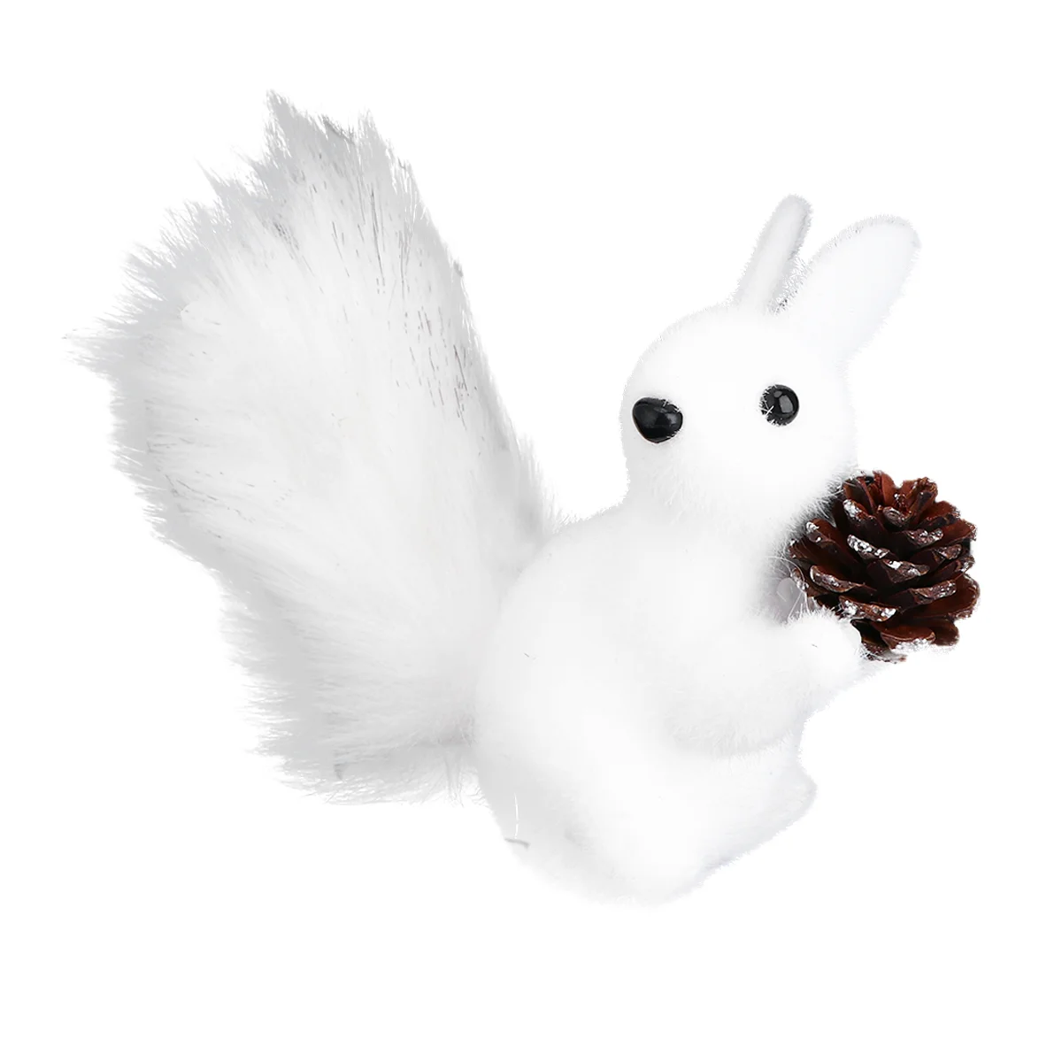 

Squirrel Desktop Christmas Animal Decoration Simulation Mininature Figurines