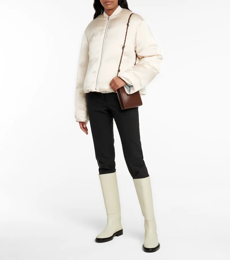 GCYFWJ Women's Knee High Boots Women Round Toe Autumn Winter Warm Shoes Ins Ladies Motorcycle Slip-On Botas Mujer Invierno 2023