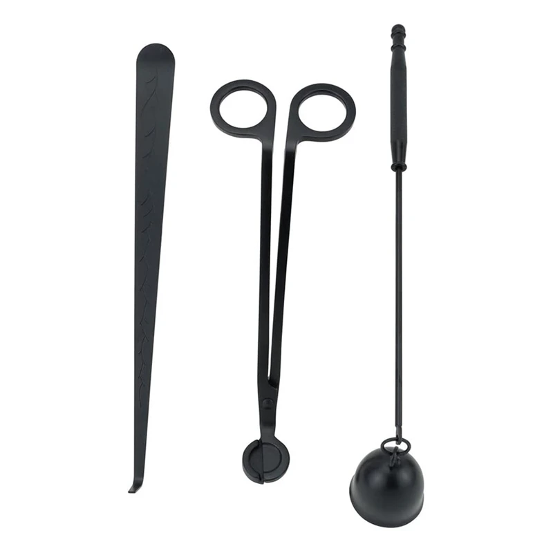 

3 In 1 Candle Accessory Set, Candle Gift Set With Candle Snuffer, Candle Cutter Wick Trimmers For Replacement Wicks