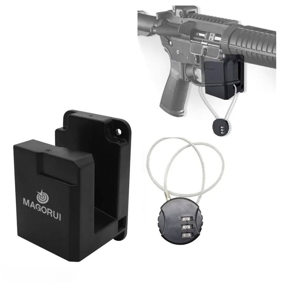

Wall hanging bracket with wire lock Wall Mount gun hanger with Wire for Hunting Outdoor Sport