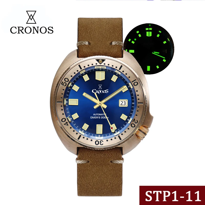 

Мужские Водонепроницаемые механические часы с ремешком из натуральной кожи