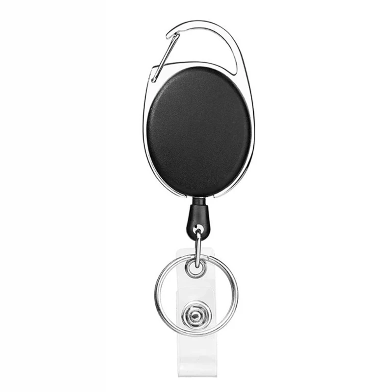 

57EC Retractable ID Card Badge Clip for Ornaments Pendant Christmas Anti-Theft
