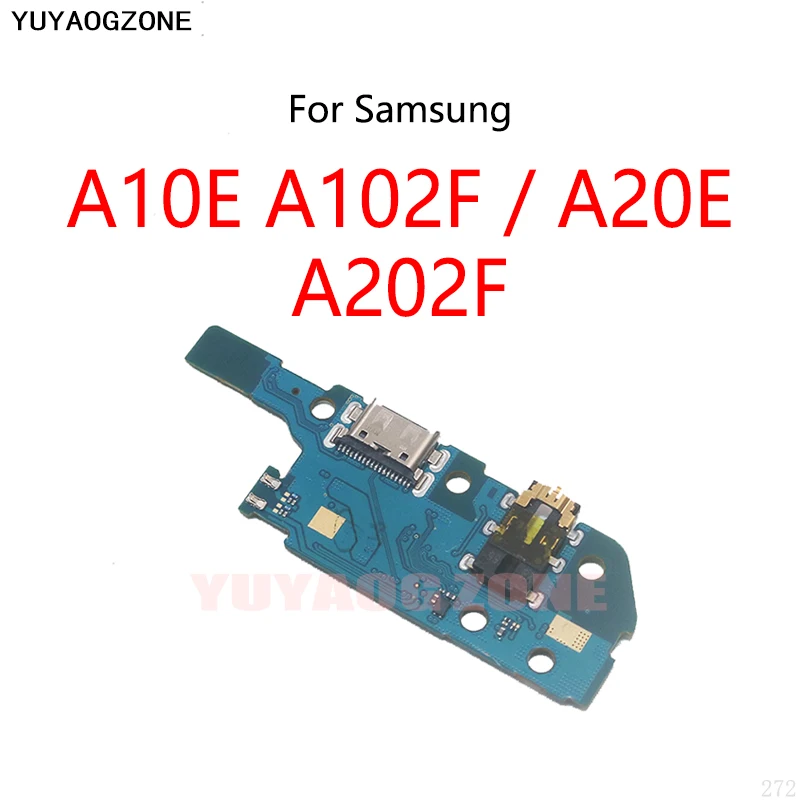 

30 шт./партия для Samsung Galaxy A10E A102F A20E A202F USB-коннектор док-станции для зарядки разъем гибкий кабель Модуль зарядной платы