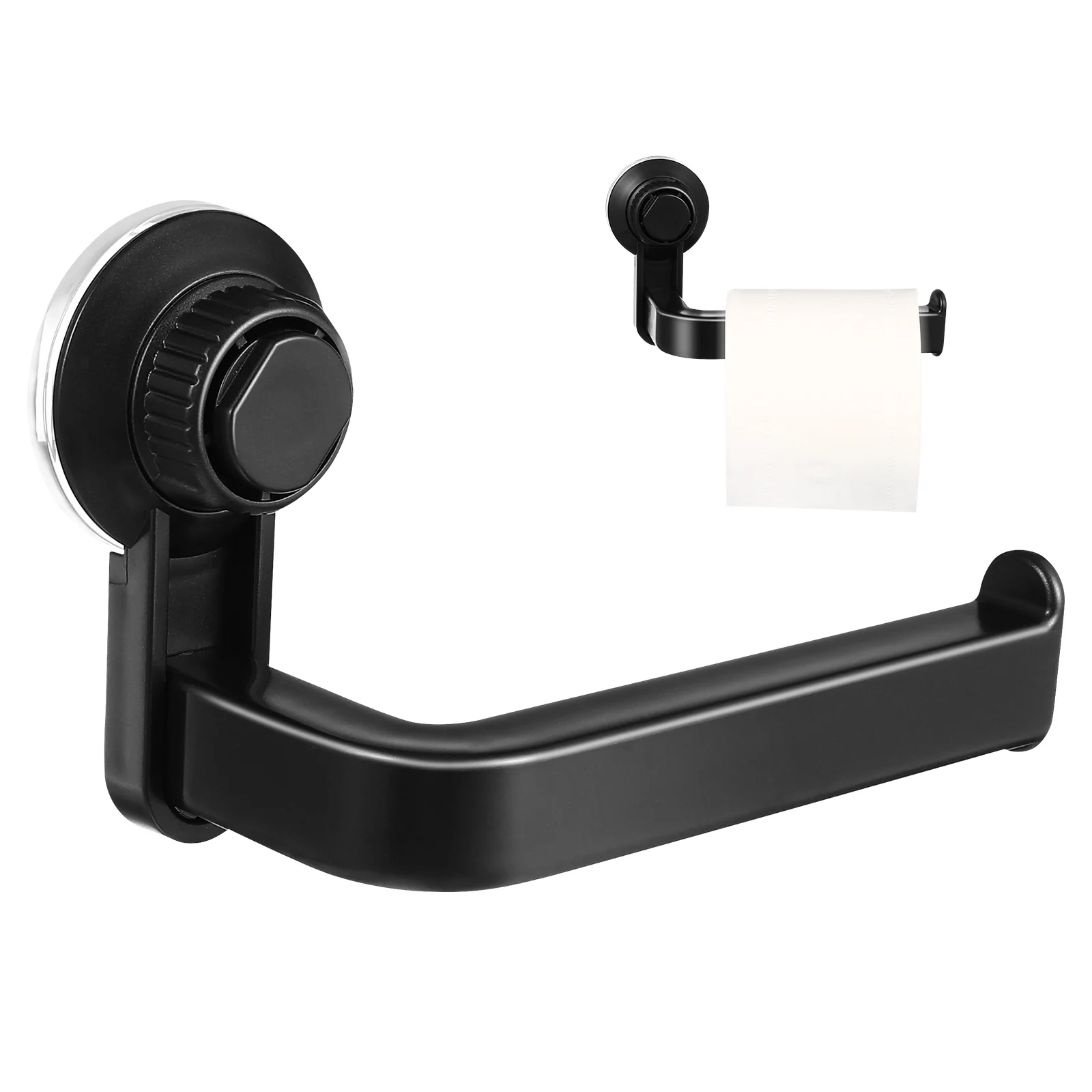 

Bathroom Wall-mounted Tissue Holder Paper Towel Rack Paper Towel Roll Dispenser ABS Paper Roll Holder Tissue Organizer for