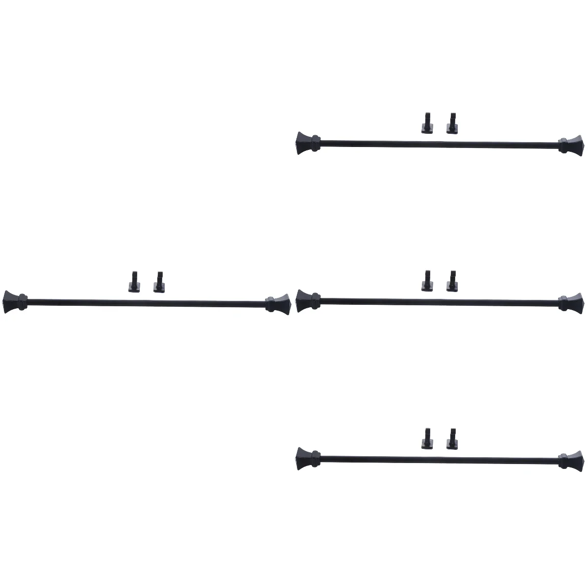 

4 Sets Kids Tools Minihouse Children Toys Funny Desktop Curtain Rod Model Topper Decorative Accessories Dollhouse