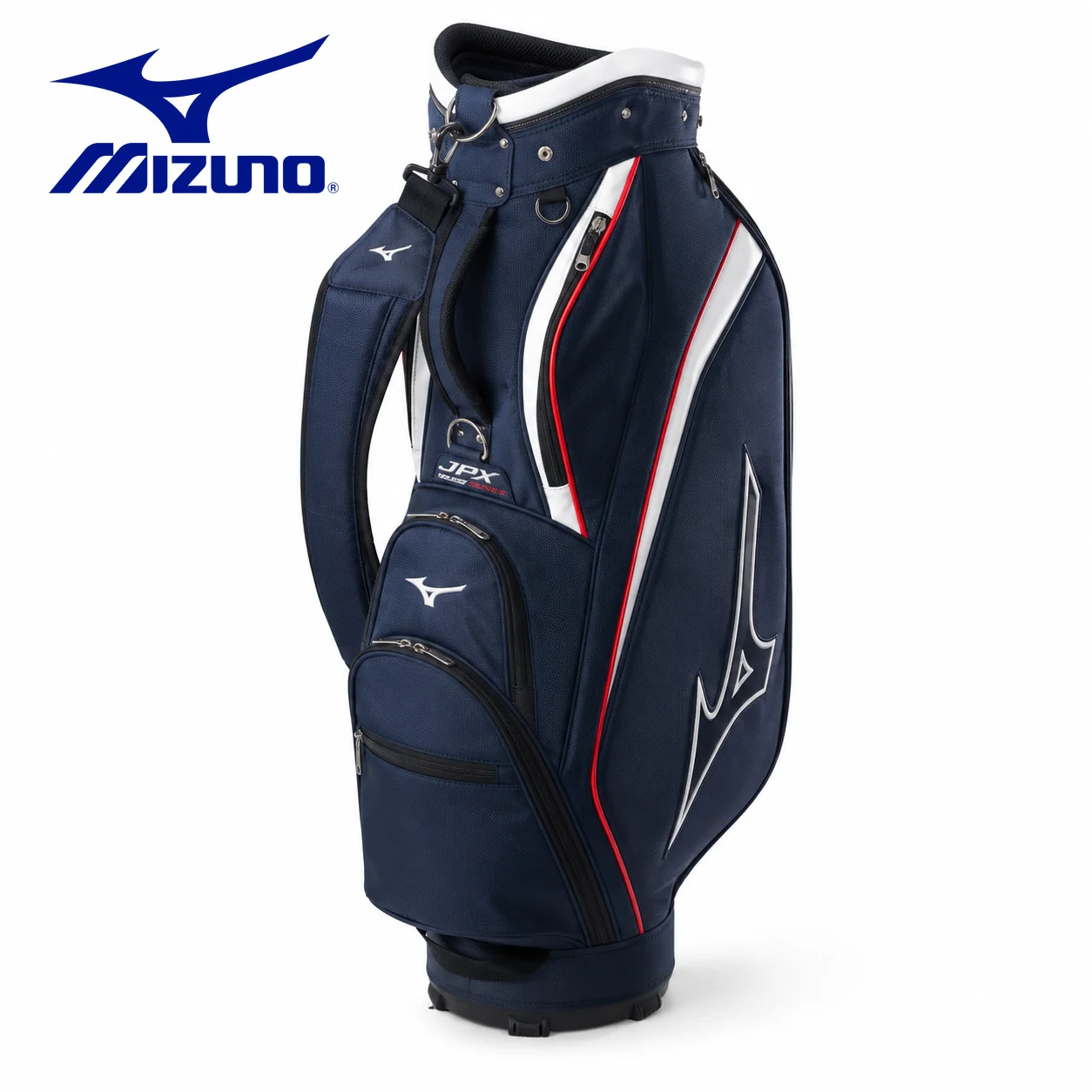 Фото Мужская сумка для гольфа Mizuno серии NX6 2026: профессиональная, легкая, прочная, водонепроницаемая, вместительная сумка-кэди для гольф-клубов №1