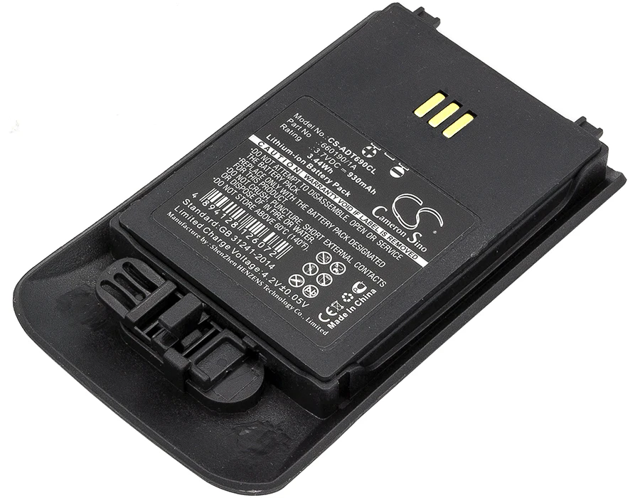 

930mAh Aastra 660216/1B1 660190/1A 660190/R2B Battery for DT692 DH4-BAAA/2B DT690