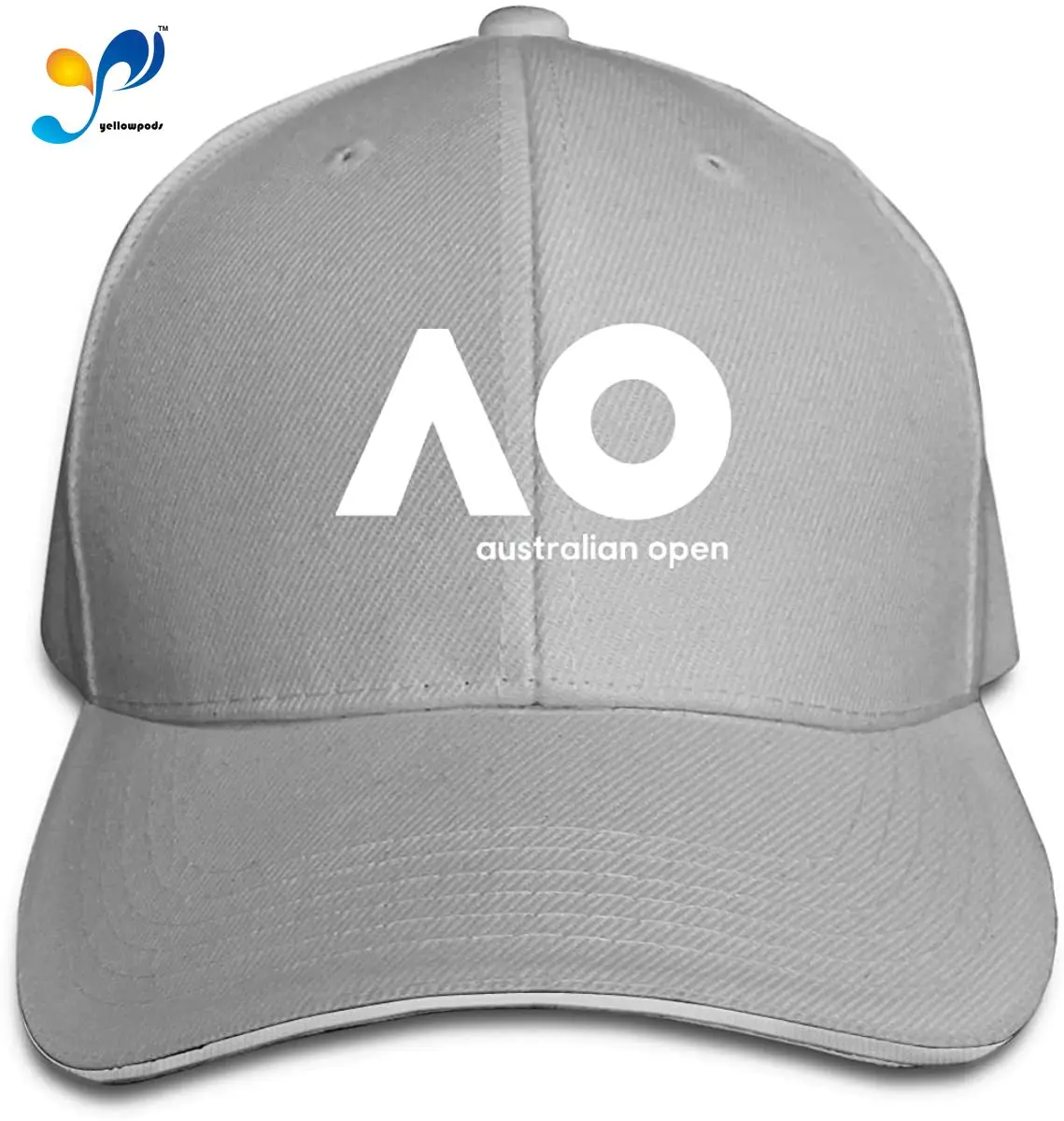 

Australian Open Adjustable Sandwich Cap Baseball Cap Dad Hat Casquette Hat