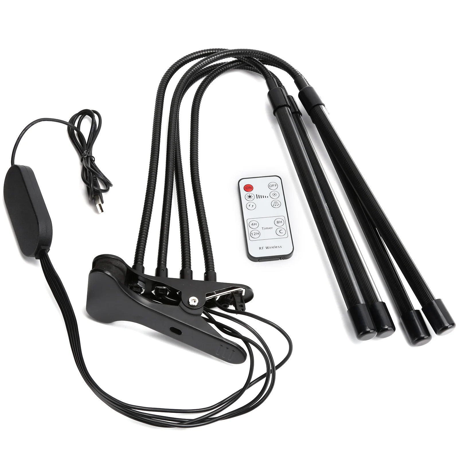 СИД 5V 40W растет свет USB 4 трубки полный спектр заполняющий с Cip для комнатных