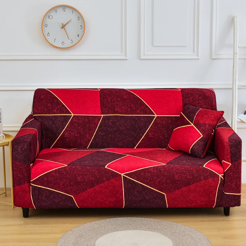 

Elastic Sofa Cover Slipcover 1/2/3/4 Seater Stretch Armchair Couch Cover for Living Room Sectional L-Shaped Corner Sofa covers