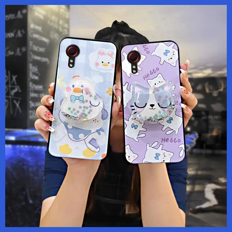 

Симпатичный чехол-подставка для телефона для Samsung Galaxy Xcover5/задняя защитная крышка