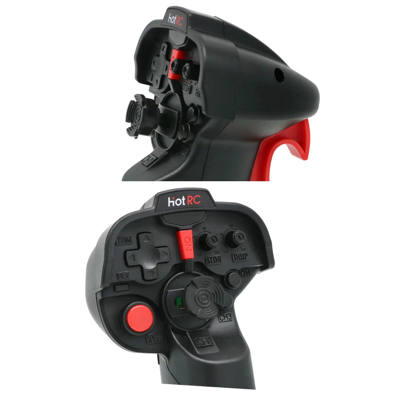 HotRC DS-4A 2 4G 4-канальный односторонний радиопередатчик с 4-канальным приемником для