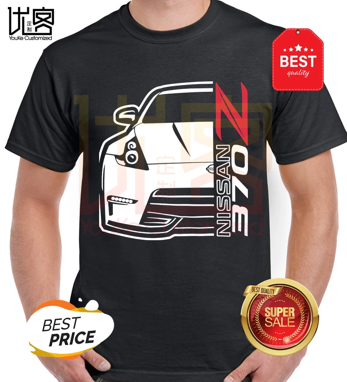 

2020 fashion summer t shirt classic japanese car fans 370z tee shirt