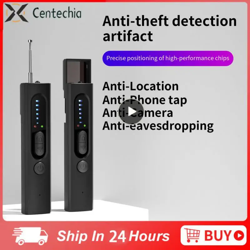 

Tracker Finder Anti Tap Unseen Camera Detector Portable Anti-candid Eavesdropping Detector Mini Bug Finder Led Infrared Scanning