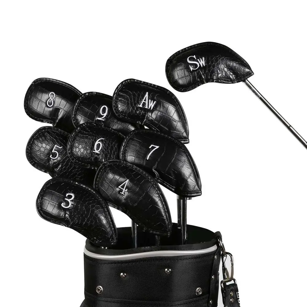 

Аксессуары для тренировочного оборудования, набор железных чехлов для гольфа, головные уборы для гольфа, чехол для гольфа, железная головная повязка, Чехол Для Гольфа