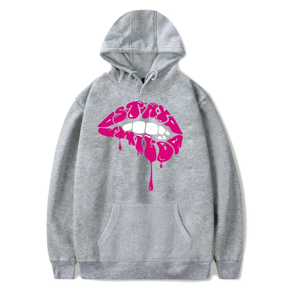 Мужской/женский пуловер с капюшоном Ben Azelart Merch Stay Wild Lip