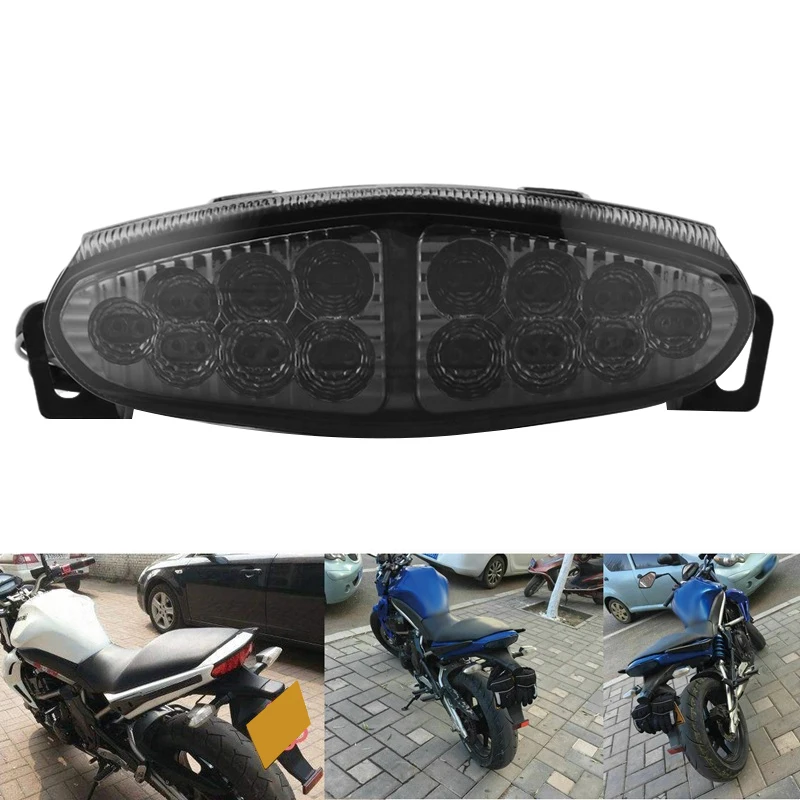 Для Kawasaki Ninja 650R ER6N ER-6N ER6F 2009 2010 2011 светодиодные задние фонари задний тормозной