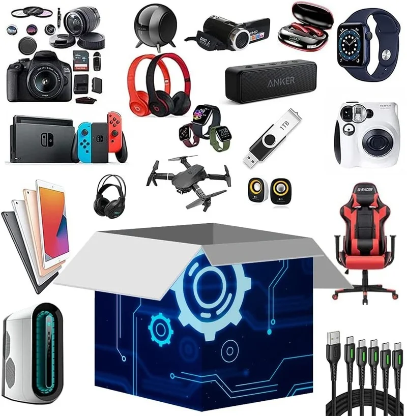 

Lucky Box Mystery Blind Box Electronic Best Gift Random Style Interesting and Exciting Lucky Box Such 100% Birthday Gift