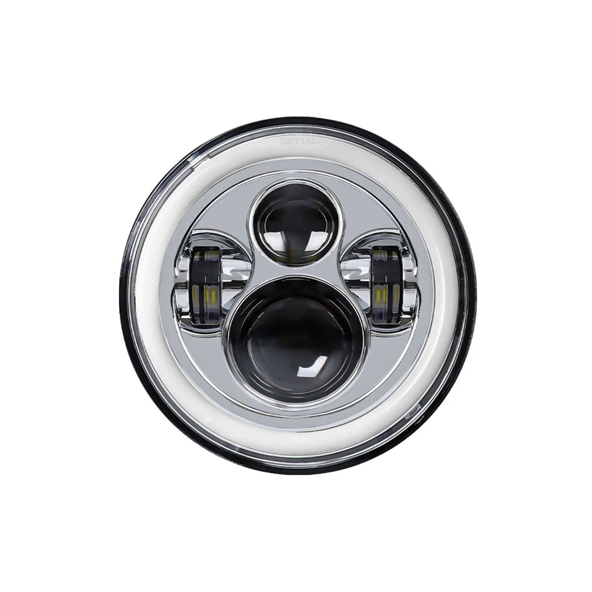 

7 Inch LED Headlight, High Low Beam Projector Yellow+White for Road King Street Glide Ultra Classic Glide V-Star 1100