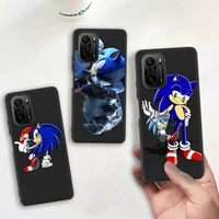 sonic the hedgehog phone case for redmi 9a 8a note 11 10 9 8 8t redmi 9 k20 k30 k40 pro max silicone soft cover