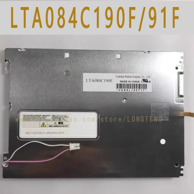Фото НОВЫЙ 8,4-дюймовый LTA084C191F LTA084C190F промышленный ЖК-дисплей Bildschirm 800*600 №2