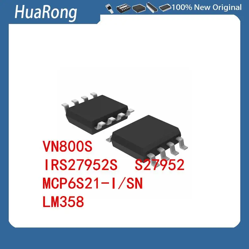 2 шт./партия VN800S VN800S13TR SOP-8 IRS27952S S27952 MCP6S21-I/SN LM358 LM358M LM358DR LM358DT