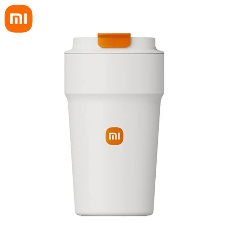

Xiaomi Mijia пользовательская портативная кофейная чашка 500 мл термоизоляция бутылка для воды 316 нержавеющая сталь подкладка герметичная дизайнерская чашка