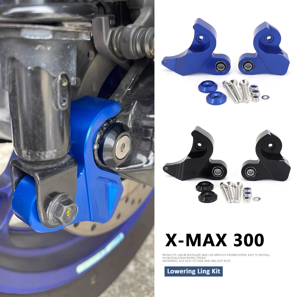 Фото Для YAMAHA X-MAX 300 XMAX 300 XMAX300 2021-2024 2023, комплект заднего занижения для мотоцикла, комплект понижающих звеньев, корпус заднего амортизатора, обнаженный №1