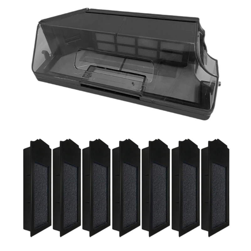 

Vacuum Cleaner Accessories HEPA Filter Dust Box Parts For Ecovacs Deebot X1S PRO Omni Turbo