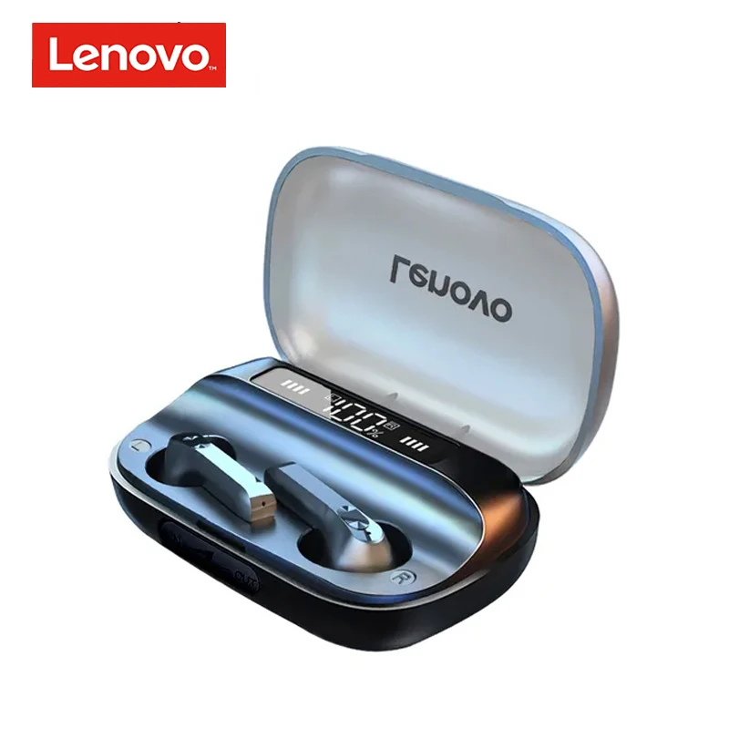 

Lenovo NEW QT81 Bluetooth Wireless Headphone Stereo Sports Waterproof Earbuds Headsets with Microphone Earphones HD Call 1200mAh