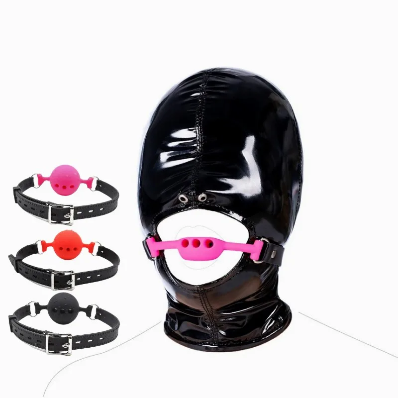 Силиконовая маска-бондаж для БДСМ