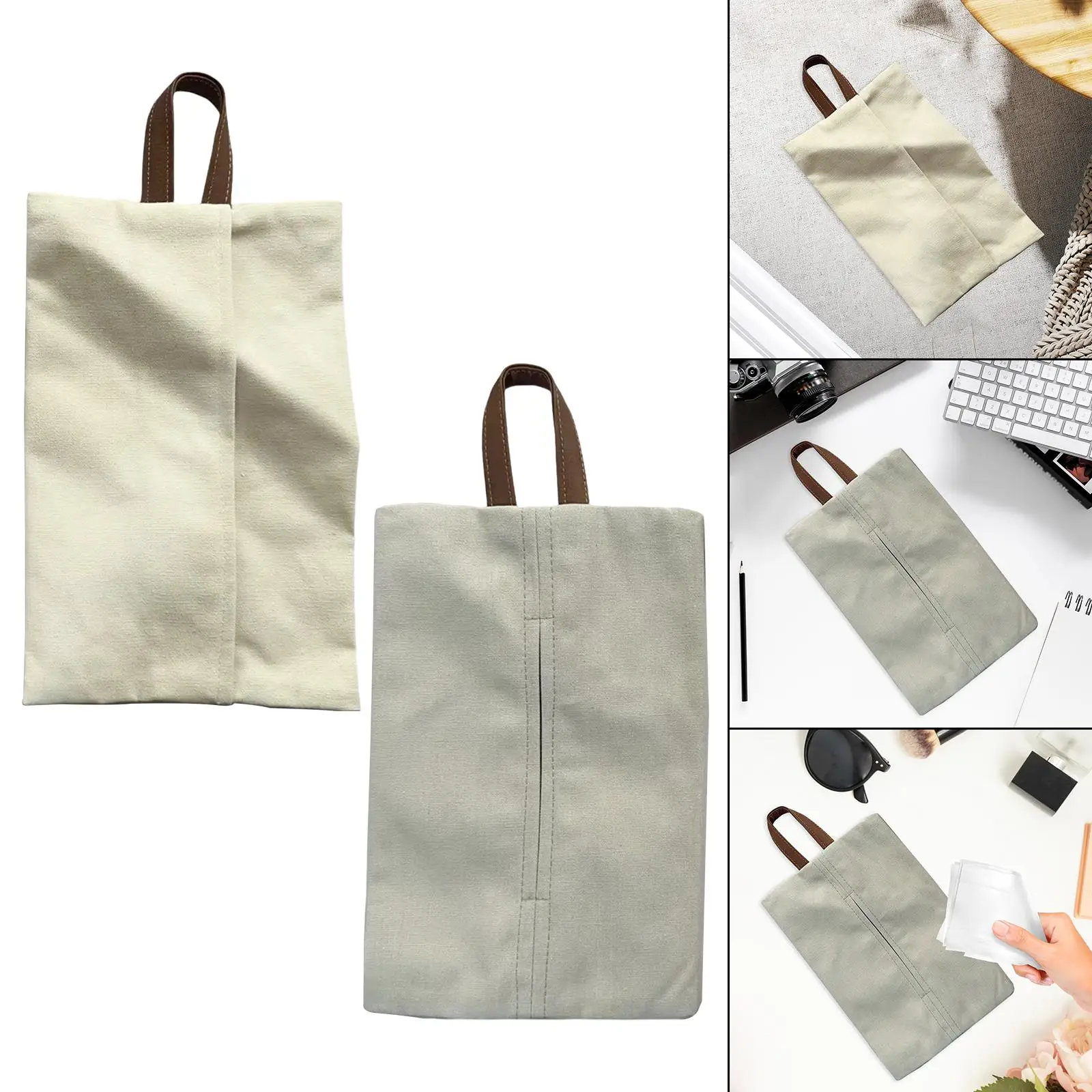 Подвесная тканевая сумка прямоугольная Сумочка для хранения в спальне ванной