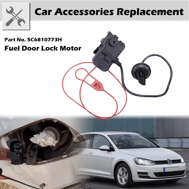 Fuel Tank Cap Lock Motor Fit For VW Golf 3 Mk7 2013-2019 Jetta Passat B7 Polo SKODA Rapid 5C6810773A 5C6810773B 5C6810773H