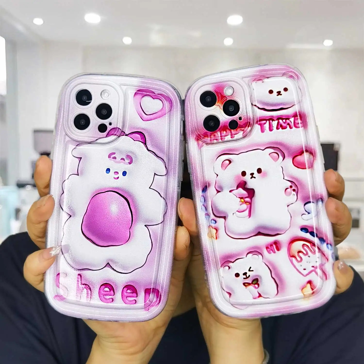 

Kuromi MyMelody Cinnamoroll Soft Case for iPhone 14 Pro Max 13 12 Mini 11 Pro XR XS X 8 7 6 6S Plus SE 2020 Silicone Matte Cover