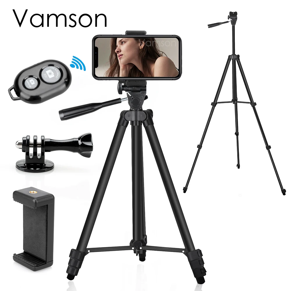 Штатив для телефона Vamson регулируемая Портативная подставка прямых трансляций