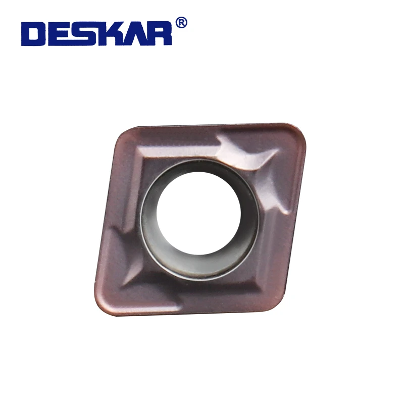 

DESKAR Carbide Inserts 10pcs CCMT09T308 LF6018 LF6118 LF9018 LF9218 CNC Internal Turning Tool