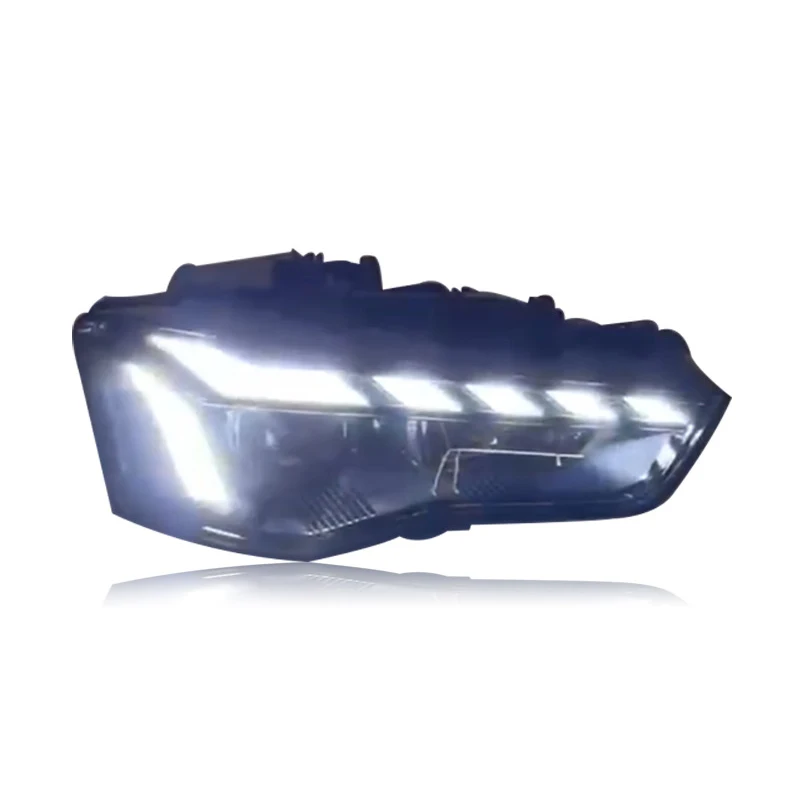 Стайлинг автомобиля фары для Audi A5 2008-2016 новый стиль RS5 полностью светодиодный DRL